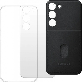 Samsung Frame Cover Samsung Galaxy S23 s vymeniteľnými zadnými krytmi čierne EF-MS911CBEGWW