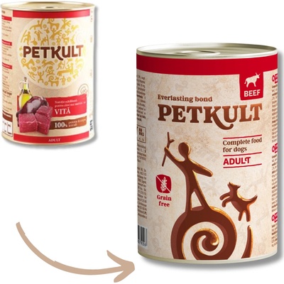 Petkult Adult Beef 400 g