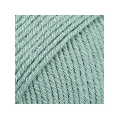 DROPS Cotton Merino Barva: Šedozelená uni 29