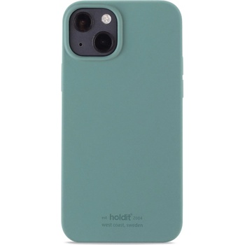 Holdit Гръб Holdit Silicone Case за iPhone 13/14 - Зелен
