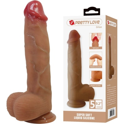 Pretty Love Orton 9.2" Super Soft Liquid Silicone Dildo
