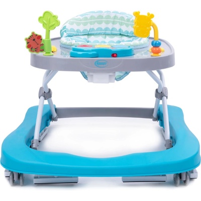 4baby Walk'n Push tyrkysové