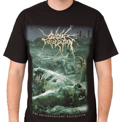 INDIEMERCH Мъжка метълска тениска - Cattle Decapitation - Anthropocene Extinction - INDIEMERCH - 33170