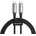 Baseus Кабел Baseus Water Drop USB-C to USB-C Cable (CATSD-J01), от USB C(м) към USB C(м), 1m, 60W, черен (CATSD-J01 / 55093)