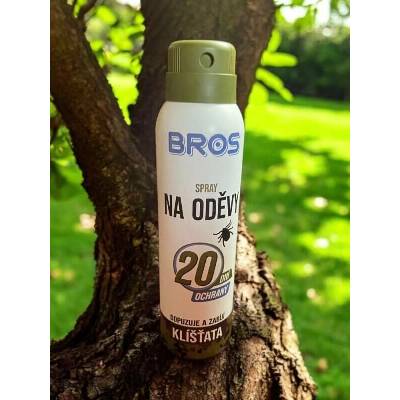 Bros repelent proti klíštatům na oděvy 90 ml
