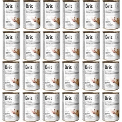 Brit Veterinary Diet Dog Grain Free Joint & Mobility Herring with Pea 24 x 400 g