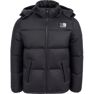 Karrimor Яке Karrimor Men's Base Camp Wind Resistant Duck Down Detachable Hood Long Sleeve Down Jacket - Black