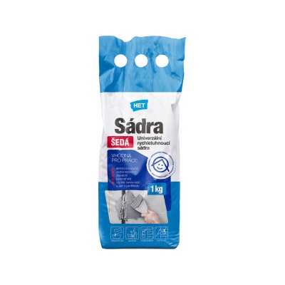Het sádra šedá, 1 kg