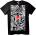 NOONEBRAND Тениска Beşiktaş 1903 Геометрична - M, White