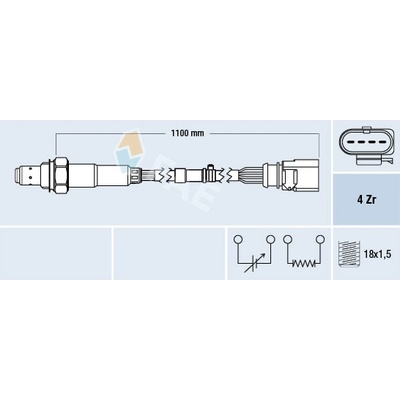 Lambda sonda FAE 77702