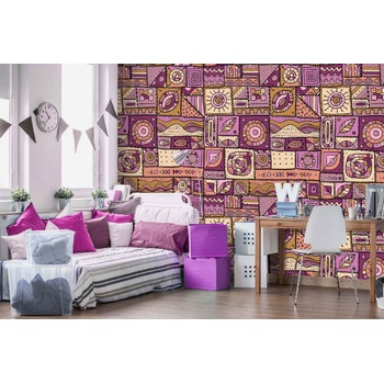 DIMEX ART s. r. o Самозалепваща се флизелинова фототапета пачуърк 375 x 250 см