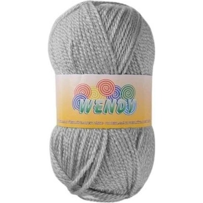 VSV Pletací příze Wendy 130 - šedá