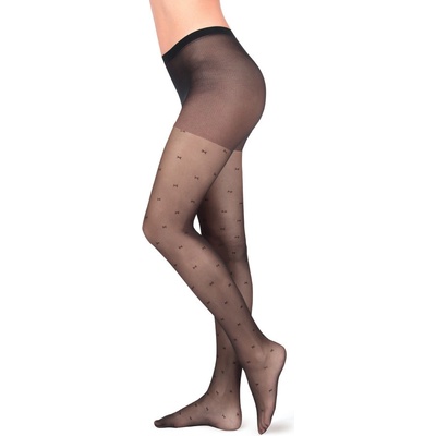 Evona Elastické punčochové kalhoty vzorované ALFA 999