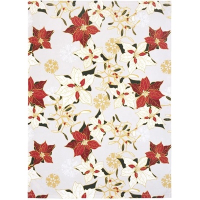 SCANquilt DEKORO vánoční hvězdy vločky 50 x 70 cm