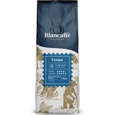 Biancaffé Crema káva zrnková 1 kg