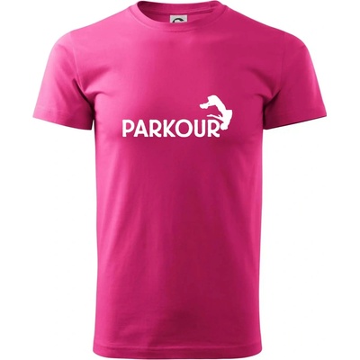 Parkour salto tričko Purpurová
