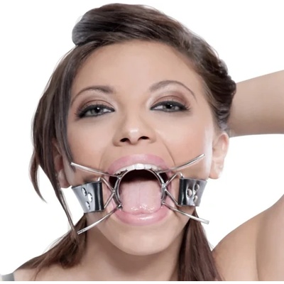 Pipedream Метален ринг за уста Spider Gag
