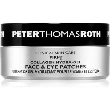 Peter Thomas Roth FIRMx Collagen Hydra-Gel Eye & Face Patches хидратиращи гел-възглавнички за зоната на лицето и очите 90 бр