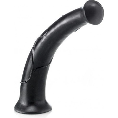 Zenn Dildo Horse Power čierne vinylové dildo 43 x 7,6 cm