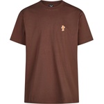 Iriedaily Мъжка тениска Iriedaily Cookieman Emb Tee T-shirt - Dark Coffee - размер XL (216-2490-0614)