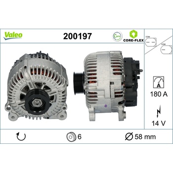 Alternátor VALEO 200197