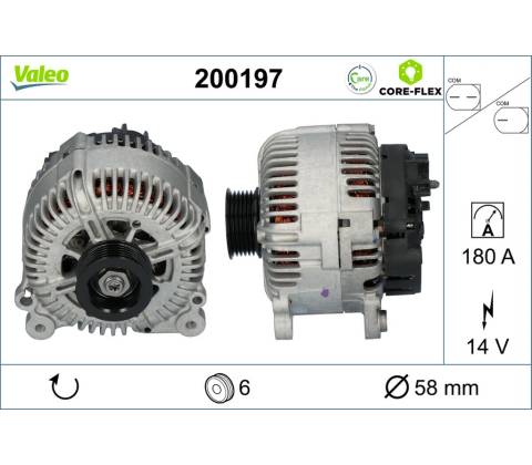 Alternátor VALEO 200197