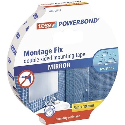 Tesa lepicí páska oboustranná molitanová 19 mm x 5 m bílá