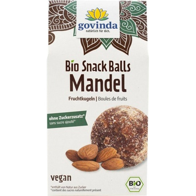 Govinda Datlové guličky s mandľami a škoricou BIO 100 g