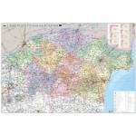 Mapmedia Карта на Североизточна България (b204)