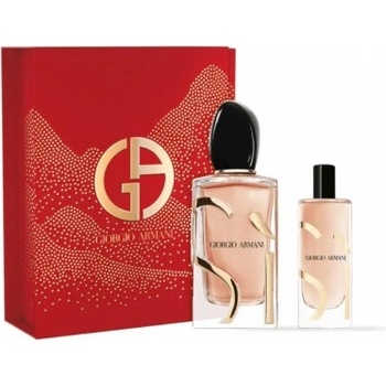 Image 1 of Giorgio Armani Комплект за жени Giorgio Armani Si Intense 2023 - Eau de Parfum 100 мл + 15 мл