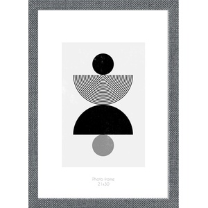 STYLER Рамка за снимки Kyoto 21 x 30 см сива (RA-15093)