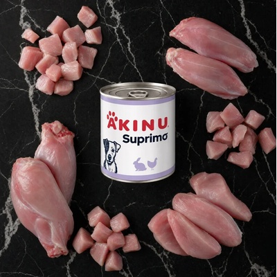 Akinu Suprimo Mleté s králičím 400 g