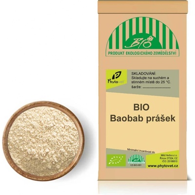 Wild Herbs Baobab prášek BIO 250 g