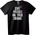 NOONEBRAND Тениска Остани Фокусиран във Мечтите - 7XL, White