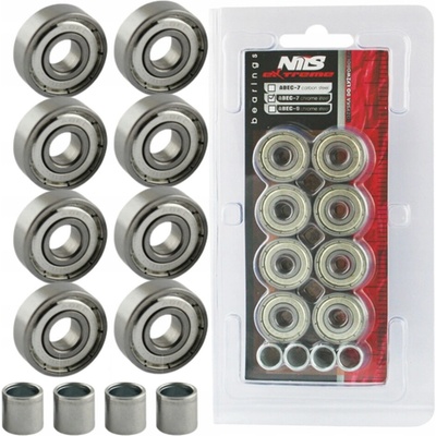 Nils Extreme ABEC7 Chrome 8ks