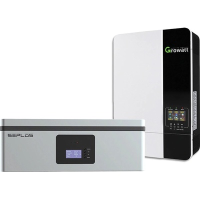 SEPLOS POLO-S 5.32kWh + měnič Growatt SPF 5000ES 5000W 48V