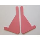 Jitro rostoucí židle Plus růžová růžová