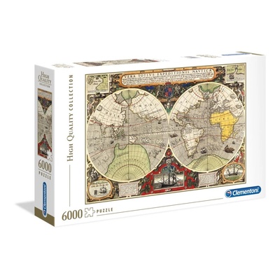 Clementoni 36526 пъзел 6000 броя Карти (cle36526) (cle36526)
