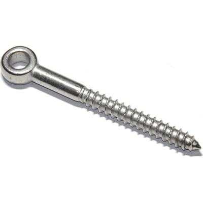 Oko s vrutem DIN 444, nerez A2, 6,0x60mm – Zboží Mobilmania