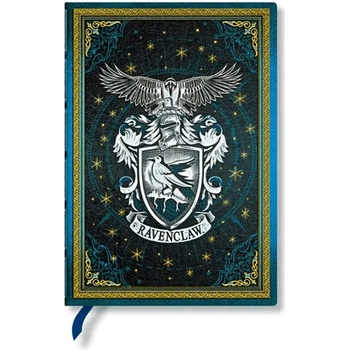 Paperblanks Тефтер Ravenclaw, Midi, широки редове, твърда ко (1570181604)