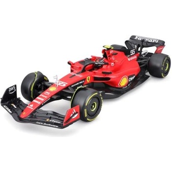 Bburago Bburago 1: 18 Формула F1 Ferrari Scuderia SF-23(2023) №55 Карлос Сайнц - с шофьор