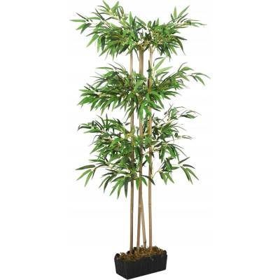 Umělý bambus, 760 listů, 120 cm, zelený