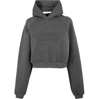 Fear of god essentials Суичър FEAR OF GOD ESSENTIALS FGE 90S Rag Hoodie Ld62 - Charcoal