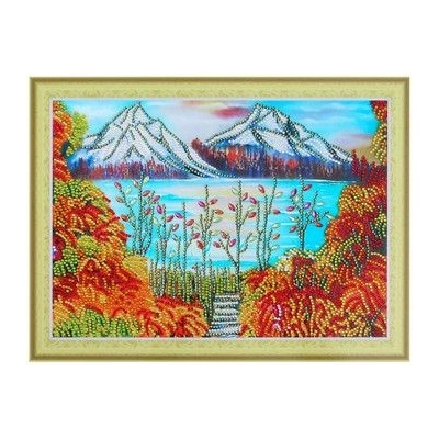 Collection D'Art Collection D`art - Диамантено пано с обли кристали - Златна планина (MX002)