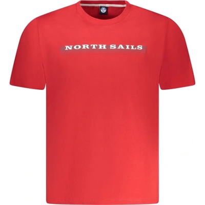 North sails Тениска с къс ръкав за мъже north sails, Размер 3xl, Цвят Червено (996026000_ro0230)
