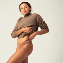 Modibodi Menštruačné nohavičky Seamfree Bikini Moderate Heavy Nutmeg
