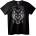 NOONEBRAND Тениска Митичен Вълк Червени Очи - L, Black