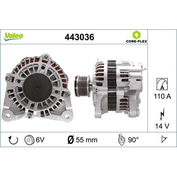 generátor VALEO 443036