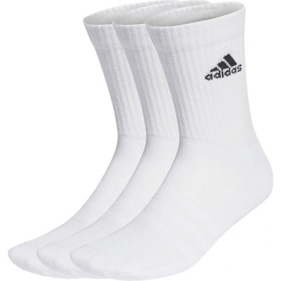 adidas ponožky Cushioned Crew Socks 3 Pairs White