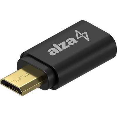 AlzaPower USB-C (F) na Micro USB-B 2.0 (M) APW-ADMUBTC01B – Zbozi.Blesk.cz